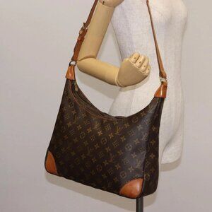 LOUIS VUITTON Monogram Boulogne 35 Shoulder Bag M51260 LV Auth ep10989